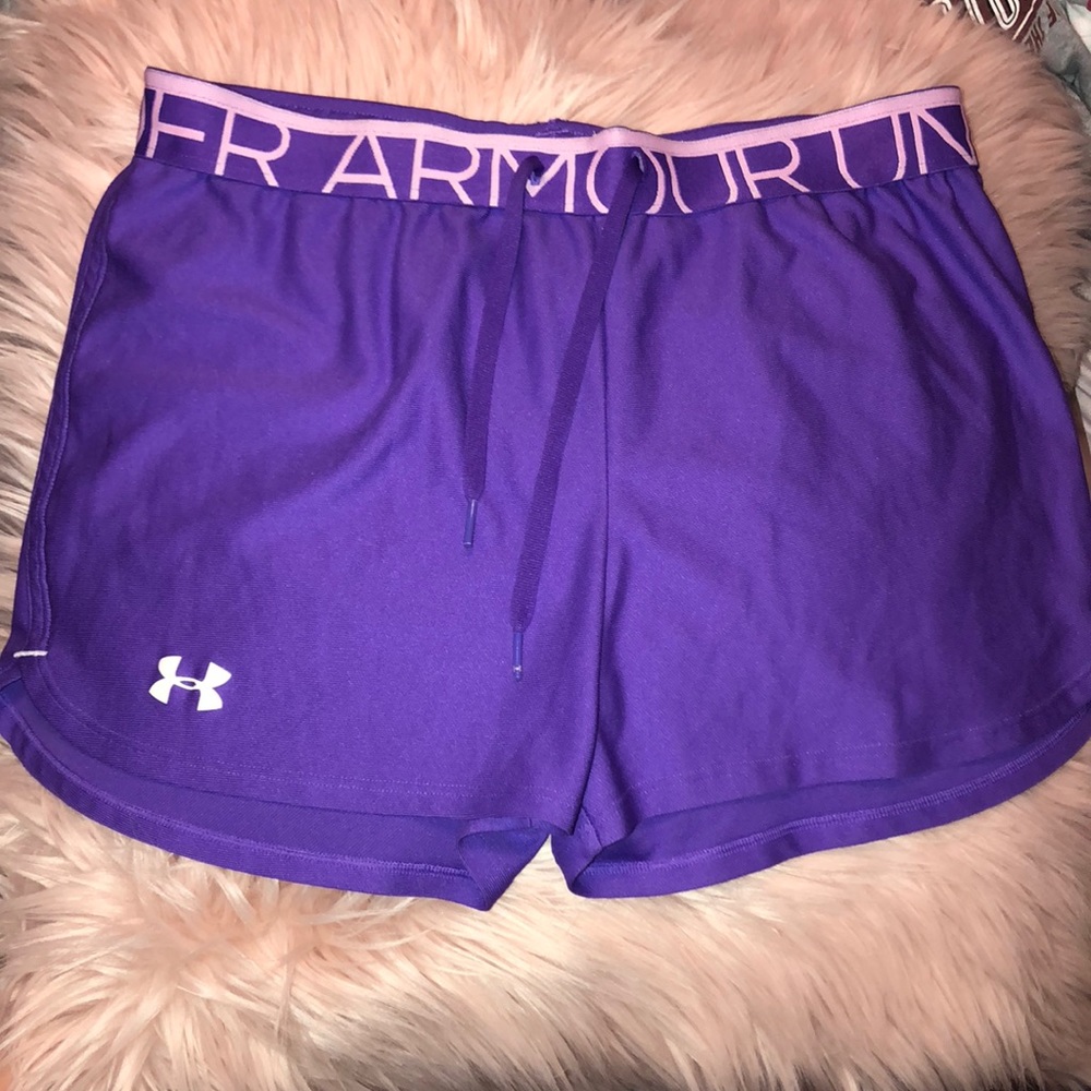 UA play it up athletic shorts